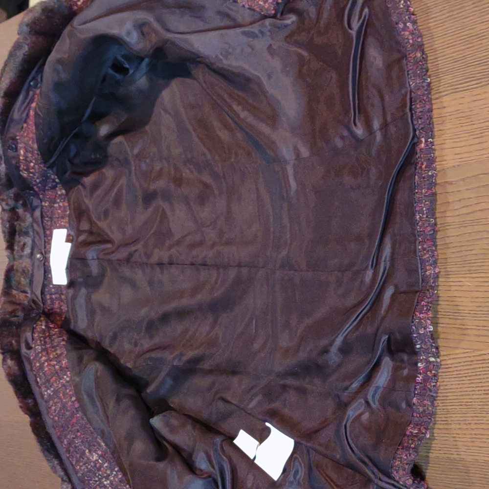 Impressive looking Woman Jacket with Removable Collar by JONES NEW YORK Size 12 - Picture 6 of 11